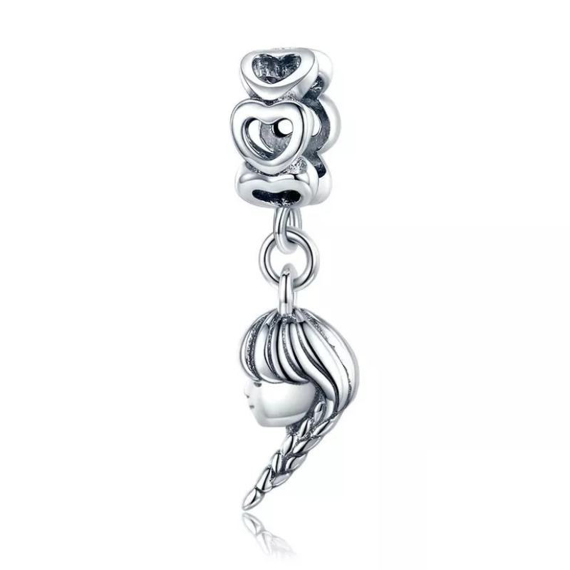 925 Sterling Silver Daughter Dangle Charm