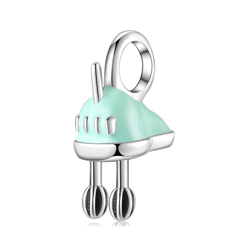 Green Vintage Mixer Dangle Charm