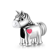 Load image into Gallery viewer, 925 Sterling Silver Horse/Pony Bead Charm