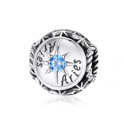 Birthstone Zodiac Bead Charm