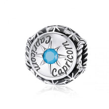 Load image into Gallery viewer, 925 Sterling Silver Colourful Constellation/Zodiac Bead Charm