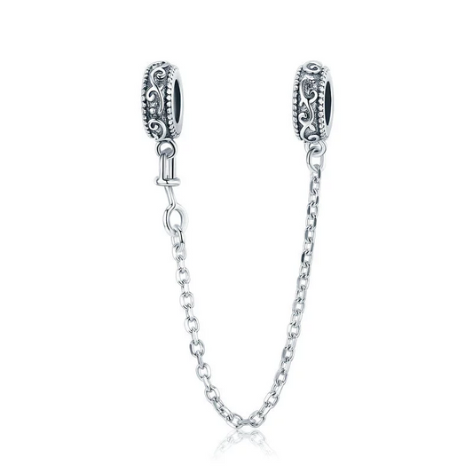 Vintage Look SILICONE Safety Chain