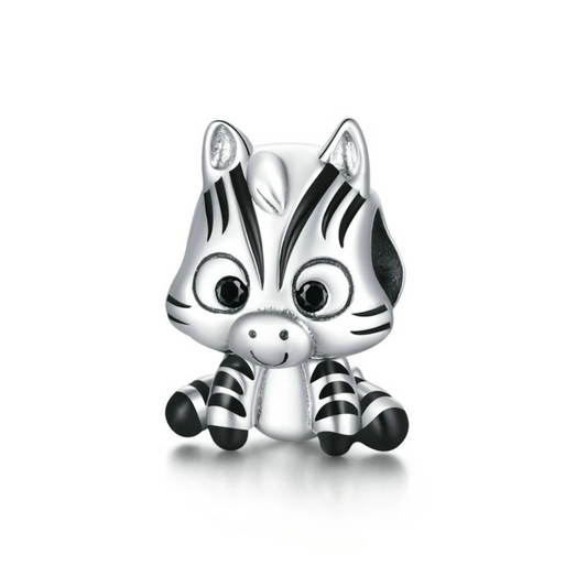 Baby Zebra Bead Charm