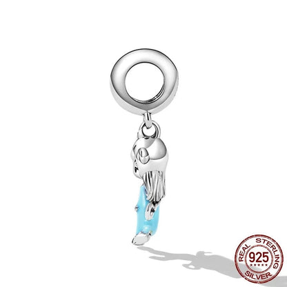 Girl Cartoon Dangle Charm