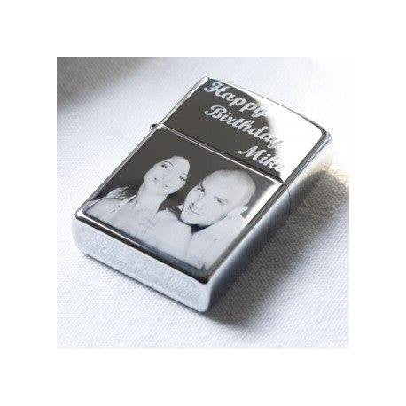 Photo Engraved Imitation Zippo Lighter