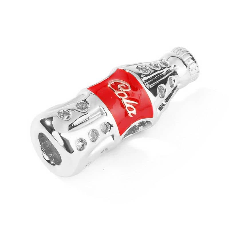 925 Sterling Silver Share a Cola Bead Charm