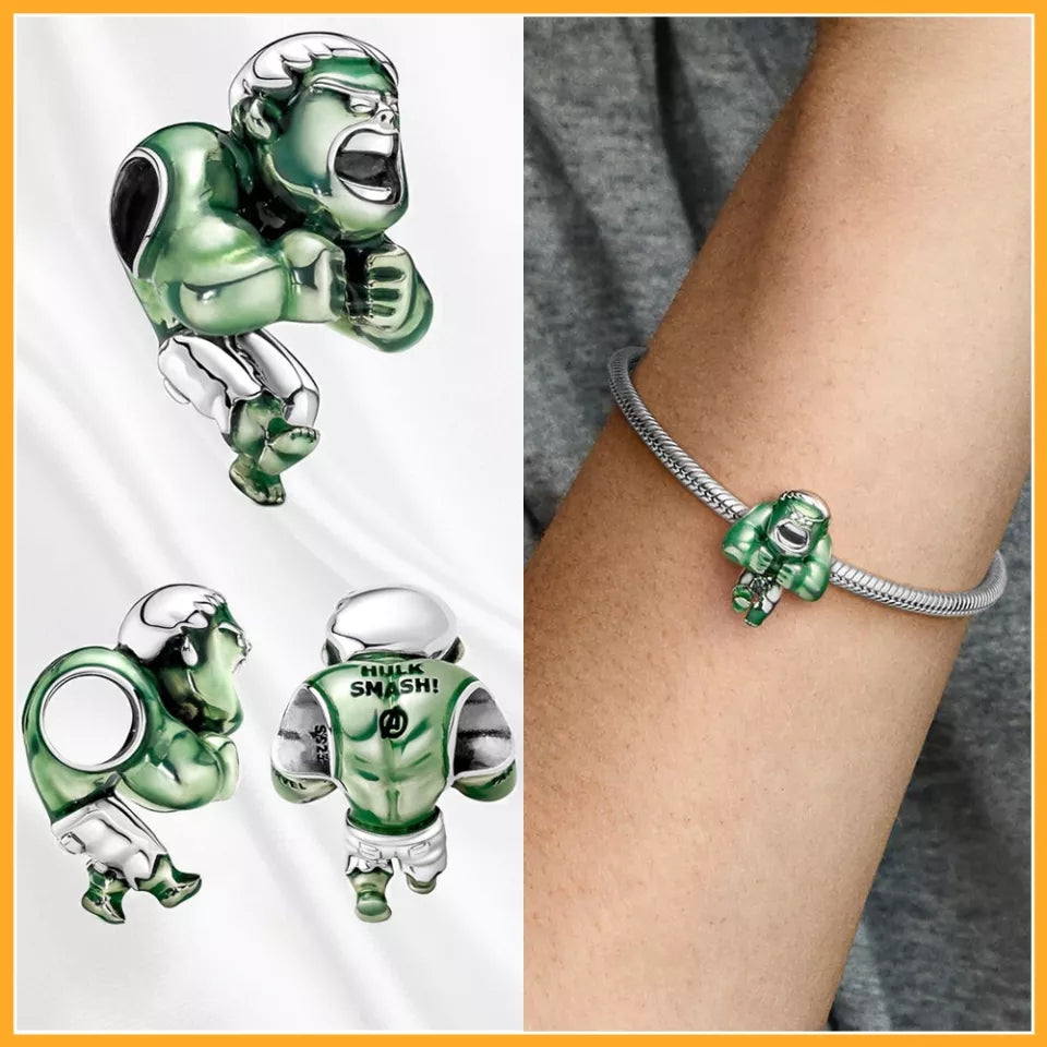 The Hulk Bead Charm