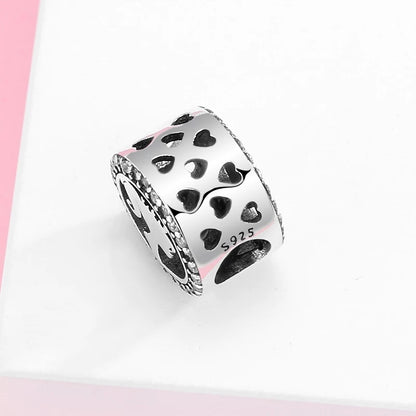 Barbie CZ Round Bead Charm