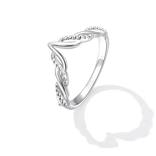 Cz Fashion V-Shape Ring