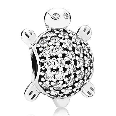 Shimmering Turtle Charm