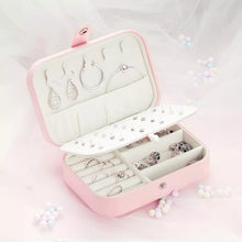 Load image into Gallery viewer, Pink Jewellery Organiser.