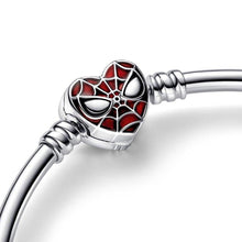 Load image into Gallery viewer, 925 Sterling Silver Spiderman SOLID Bangle