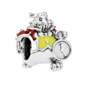 925 Sterling Silver The White Rabbit Bead Charm