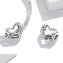Load image into Gallery viewer, 925 Sterling Silver Hands Full Love Charm