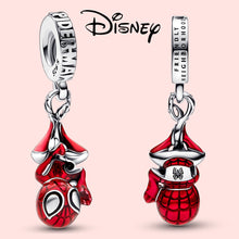 Load image into Gallery viewer, 925 Sterling Silver Hanging Spiderman Dangle Charm
