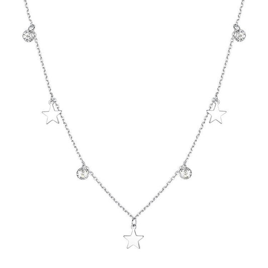 Star and CZ Necklace