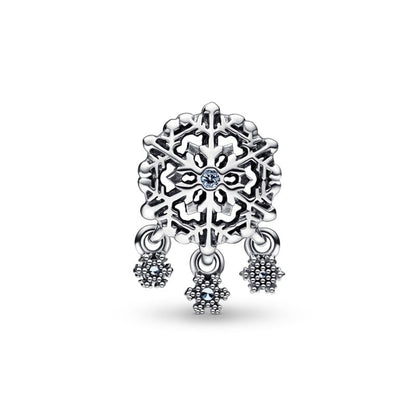 Snowflake Bead Charm