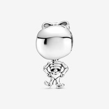 Load image into Gallery viewer, 925 Sterling Silver Skeleton Girl Bead Charm