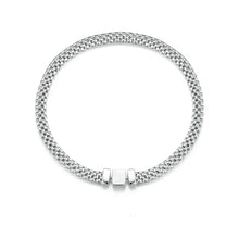 Load image into Gallery viewer, 925 Sterling Silver Mesh Bracelet