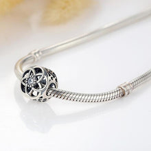 Load image into Gallery viewer, 925 STERLING SILVER silver flower charm