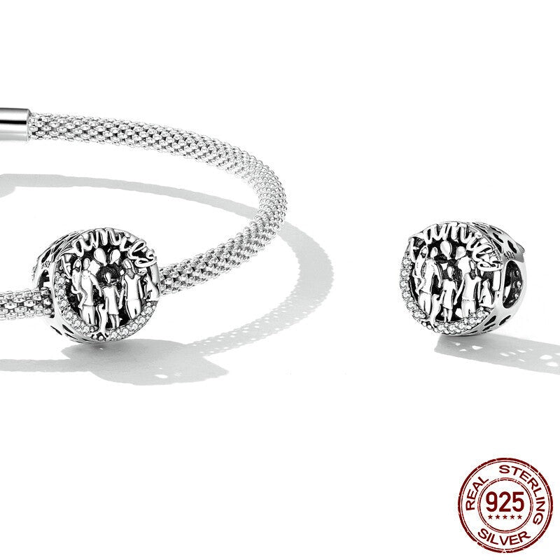 CZ Family Love Bead Charm