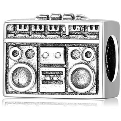 Boom Box Bead Charm