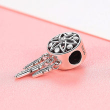 Load image into Gallery viewer, 925 Sterling Silver Dream Catcher Bead Charm