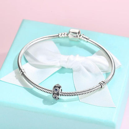Daisy Blue CZ Openwork Spacer