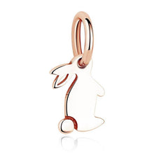 Load image into Gallery viewer, Rose Gold Plated Some Bunny Loves You Charm