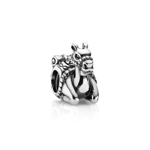 925 Sterling Silver Camel Bead Charm
