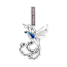 Load image into Gallery viewer, 925 Sterling Silver Mythical Phoenix Dangle Charm