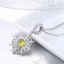 Load image into Gallery viewer, 925 STERLING SILVER Sun Charm