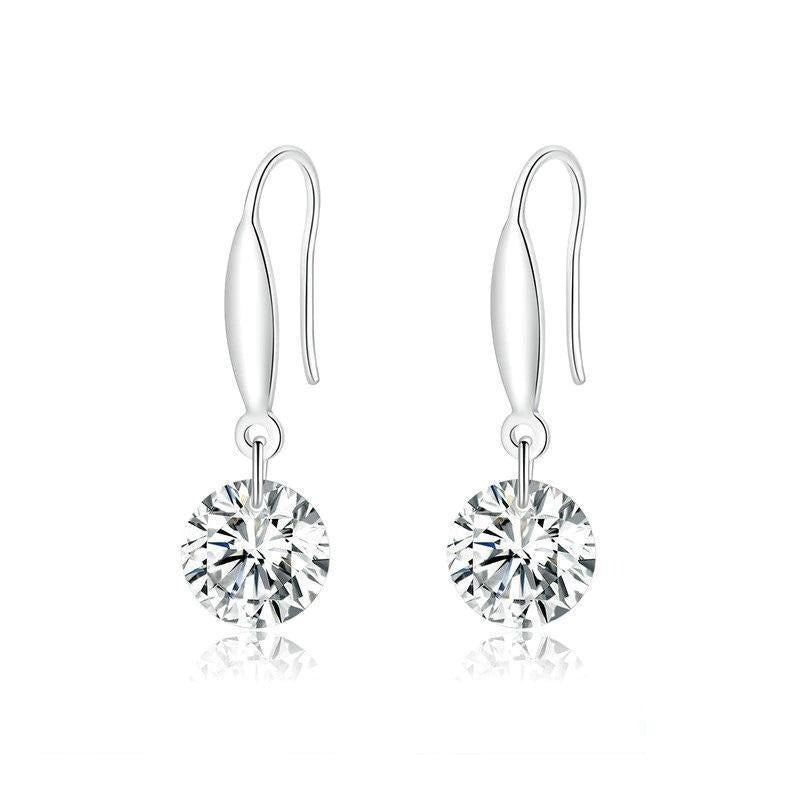 CZ Dangle earrings