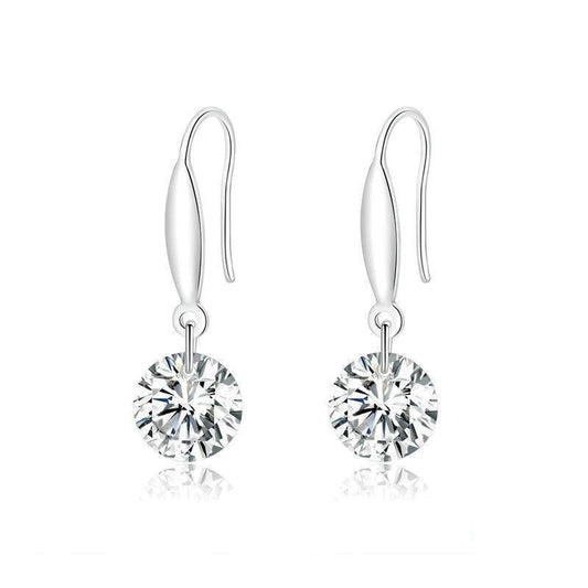CZ Dangle earrings