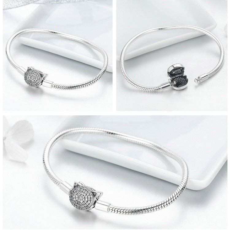 Cat Clasp Snake Bracelet