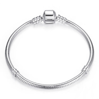 Plain Clasp Snake Bracelet