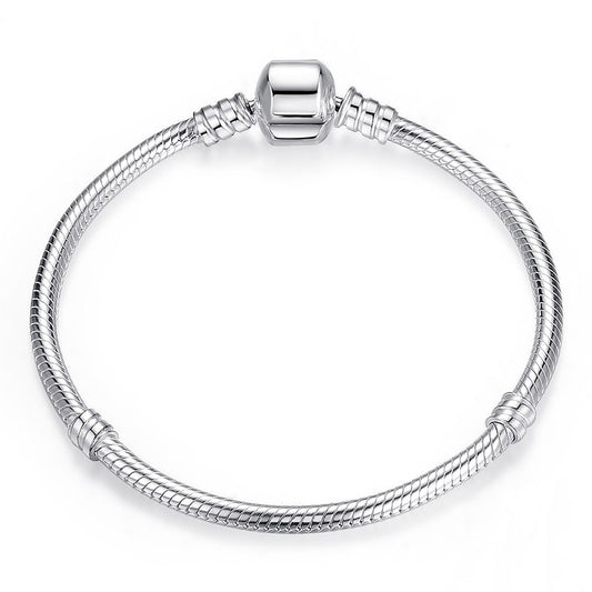 Plain Clasp Snake Bracelet