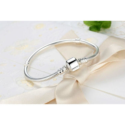 Plain Clasp Snake Bracelet