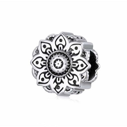 Bohemian Vintage Flower Bead Charm
