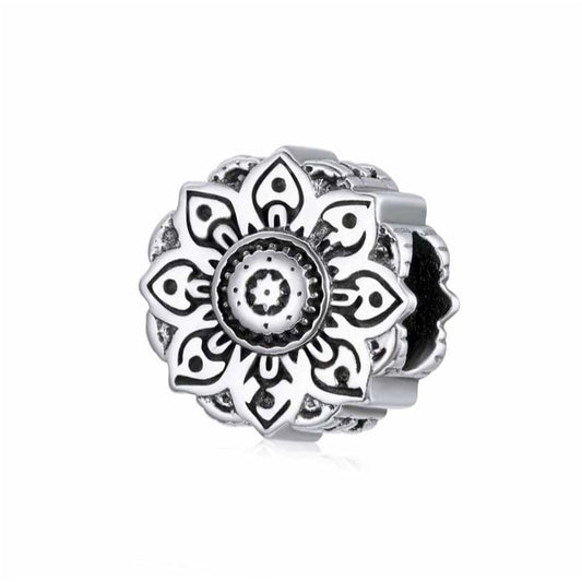 Bohemian Vintage Flower Bead Charm