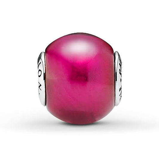 Sheries Pink Murano Mini ME Bead Charm