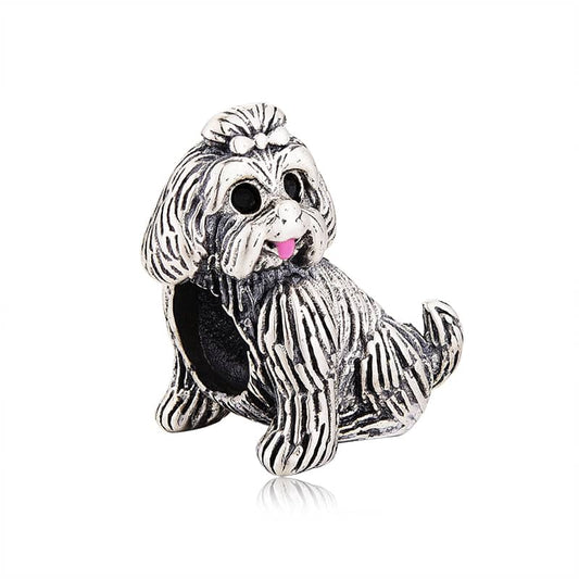 Yorkshire Terrier Dog Bead Charm