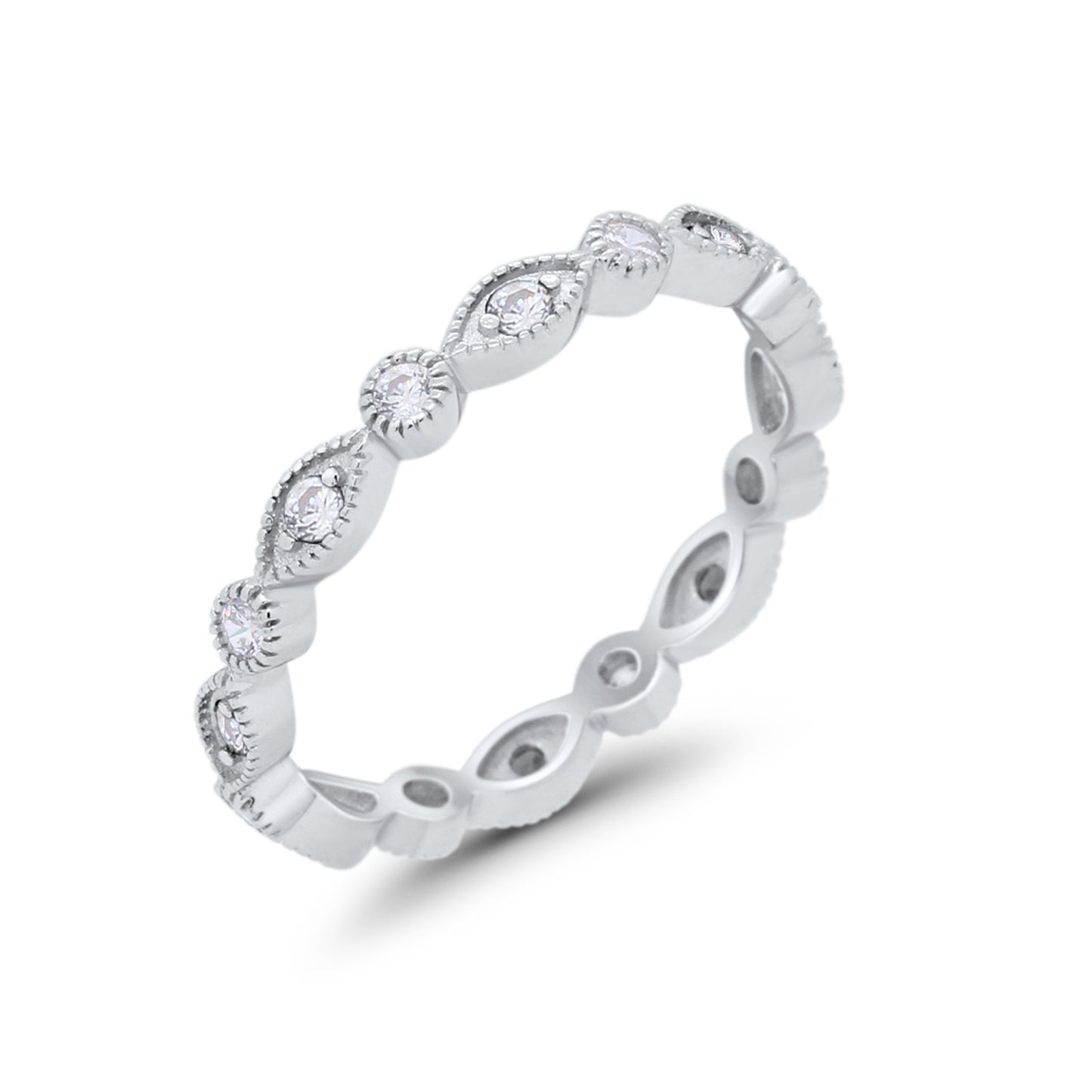 Clear CZ Ring