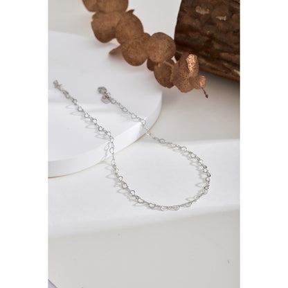 Elegant Heart Link Bracelet