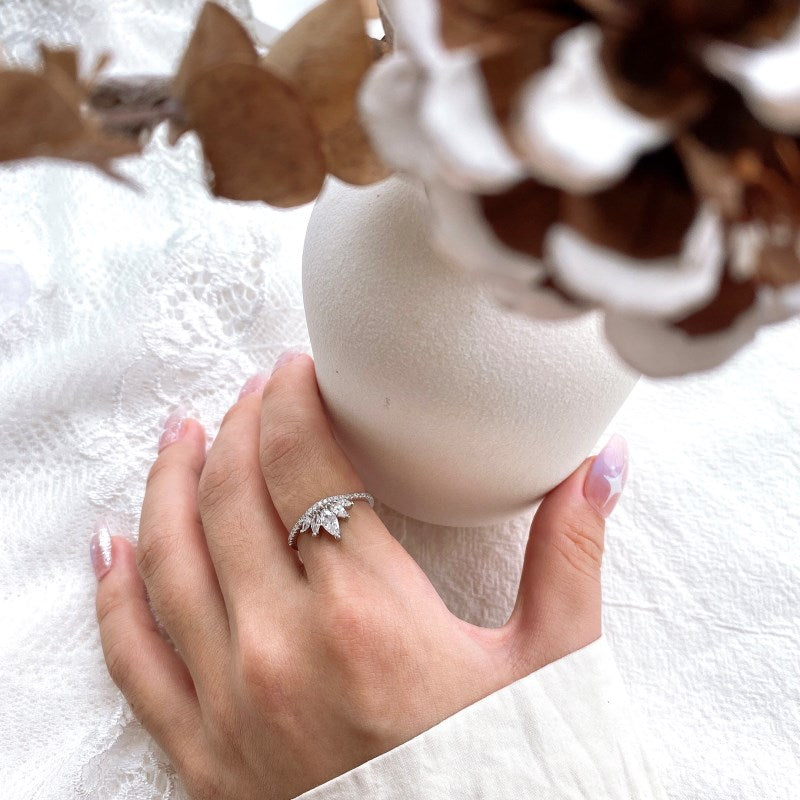 CZ Crown Ring