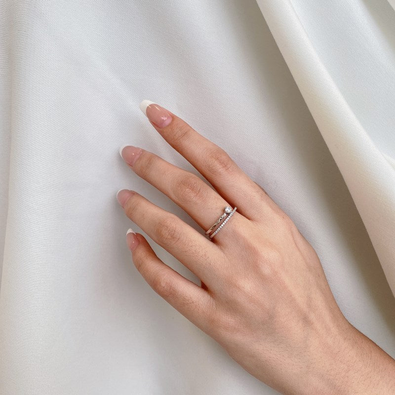 Spiral Solitaire Ring