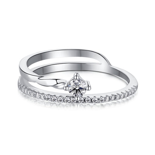 Spiral Solitaire Ring