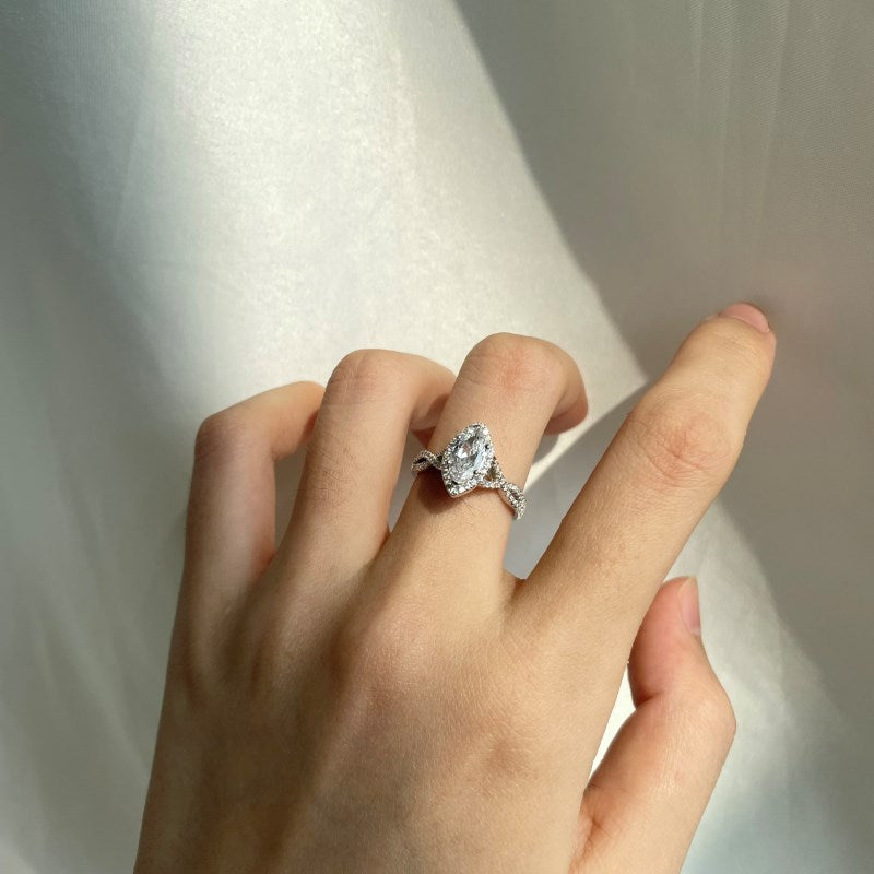 CZ Marquise Ring