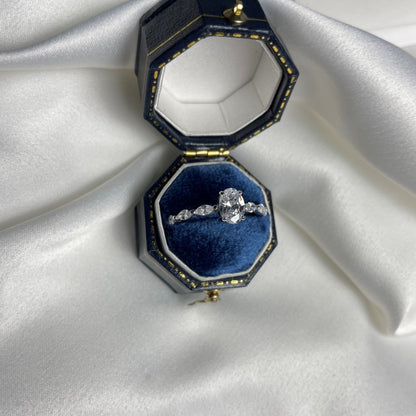 CZ Oval Ring