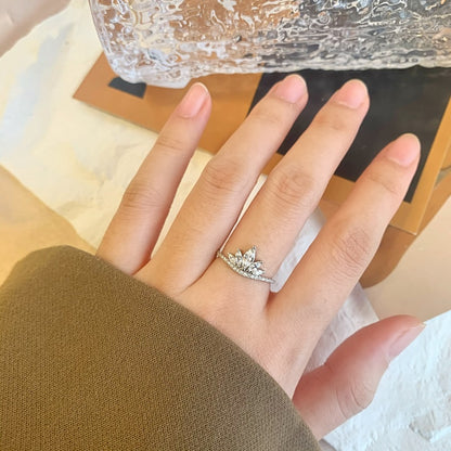 CZ Crown Ring
